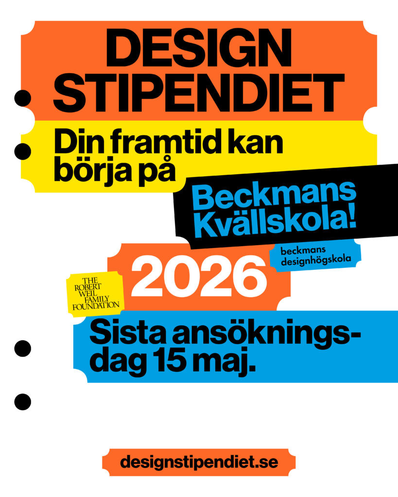 The 2026 Design Scholarship